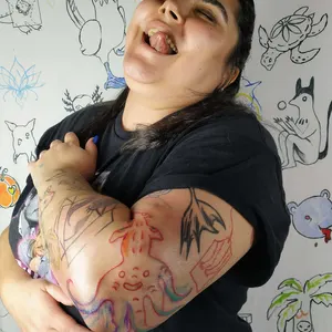 inked arm
