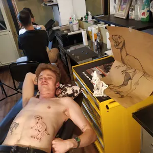 dinosaur tattoo
