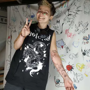 cool knitting tattoo